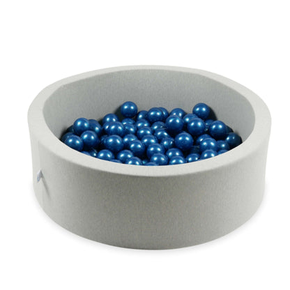 Balles de jeu ø7cm 150 pièces bleue métallique