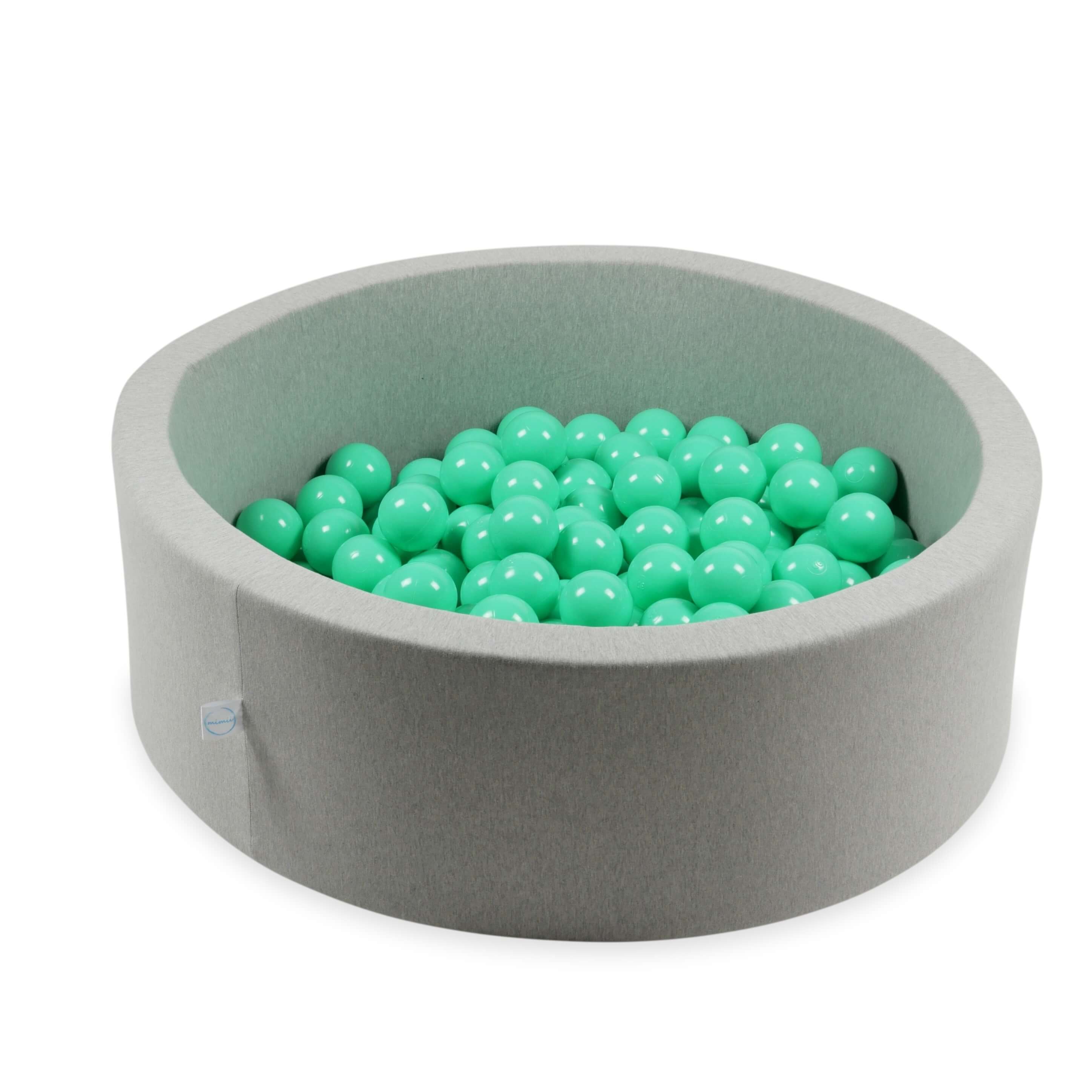 Balles de jeu ø7cm 25 pièces menthe