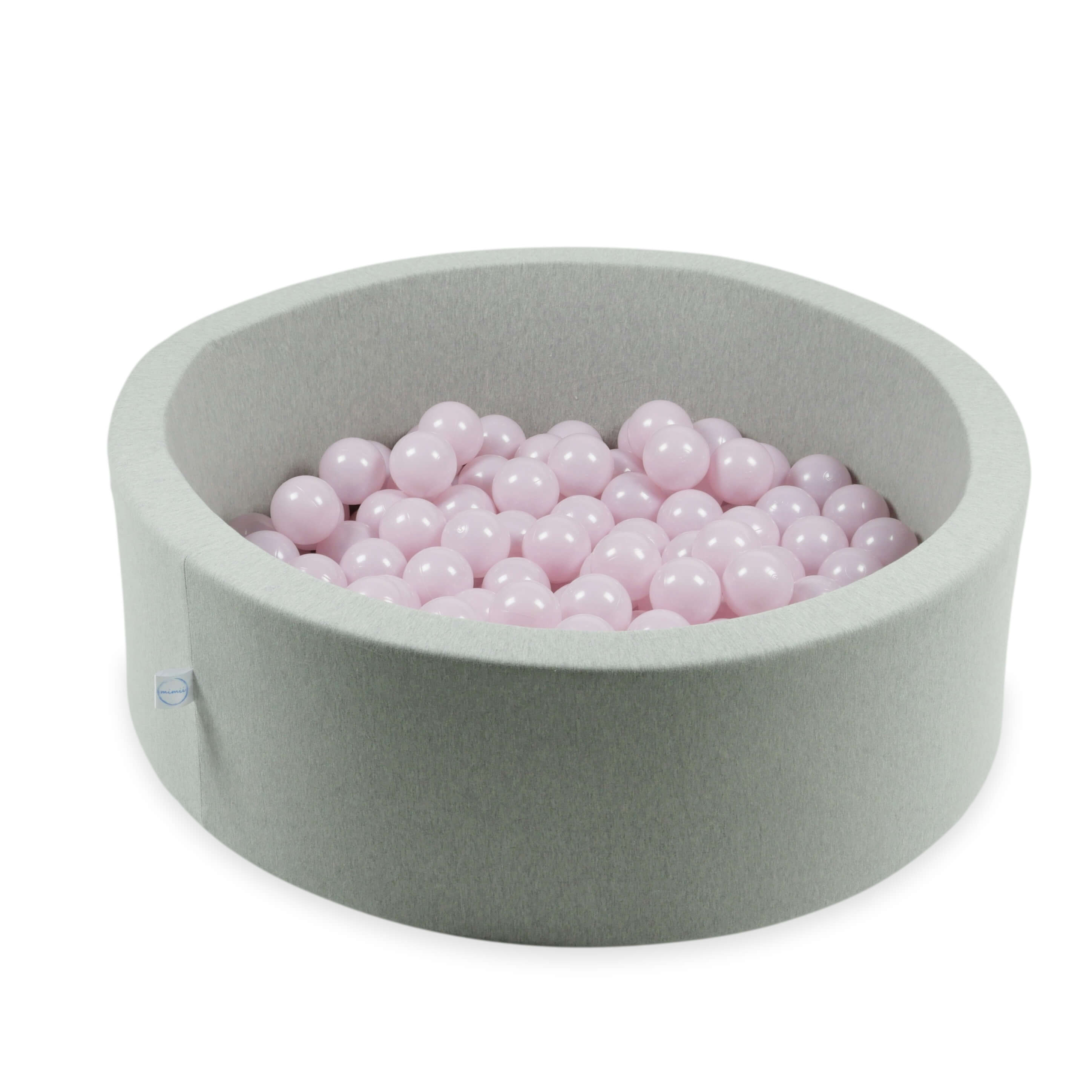 Balles de jeu ø7cm 200 pièces perle rose clair