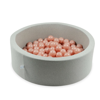 Balles de jeu ø7cm 100 pièces dore rose