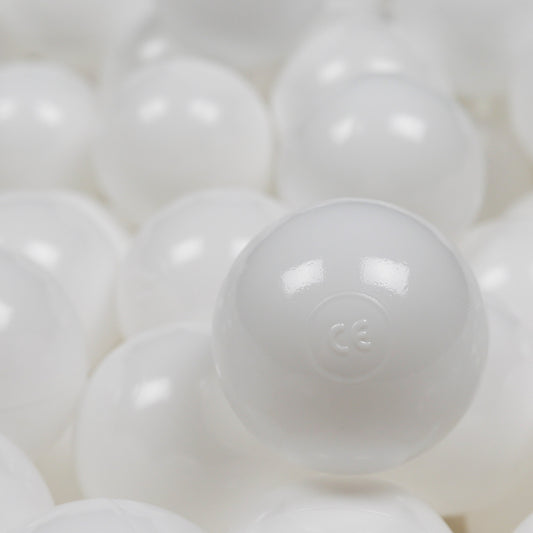 Balles de jeu ø7cm 100 pièces pull blanc