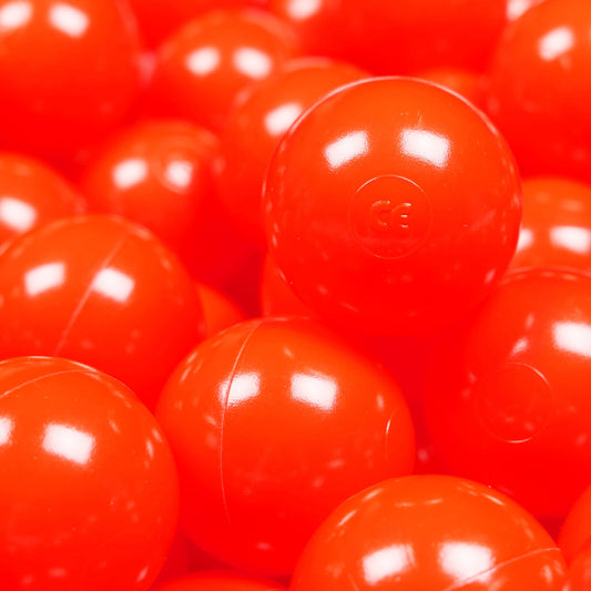Balles de jeu ø7cm 150 pièces rouge