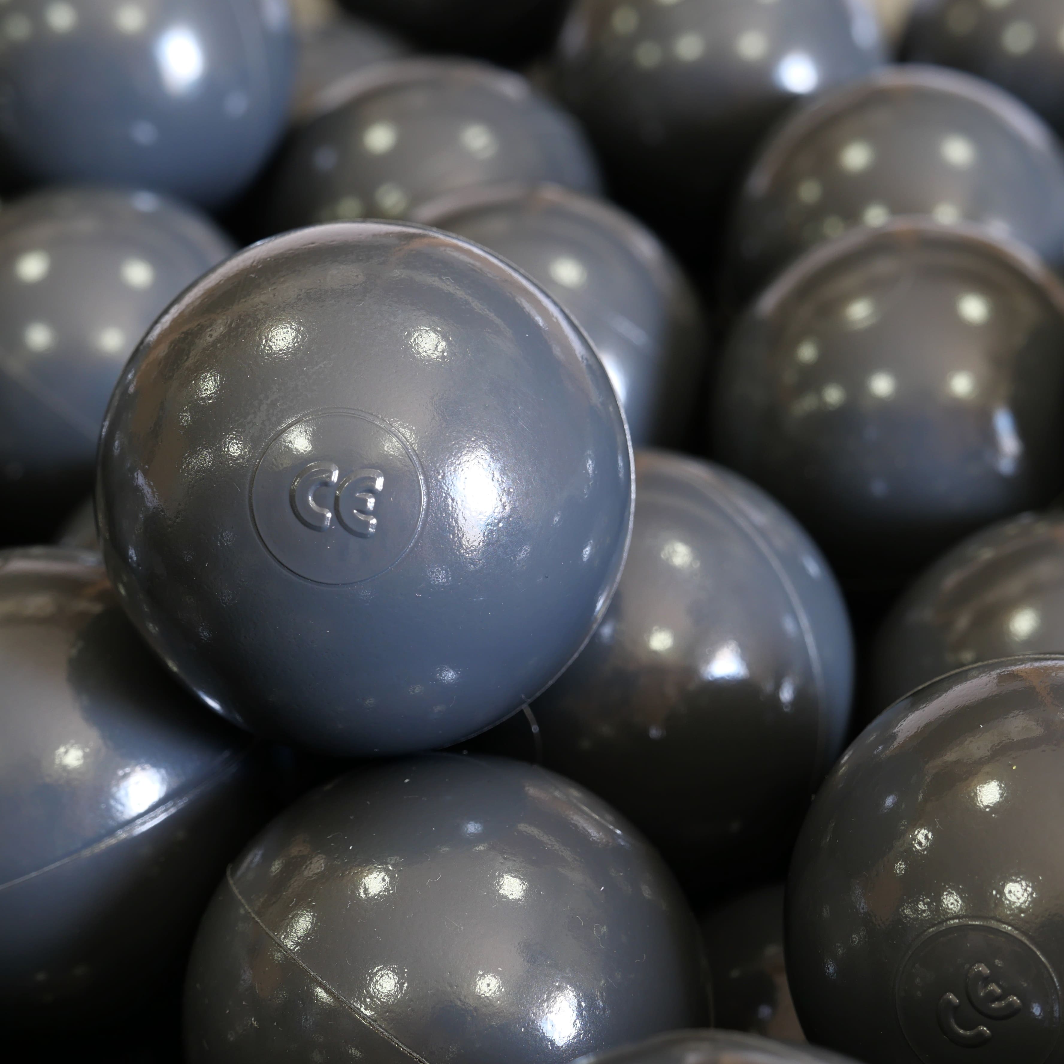 Balles de jeu ø7cm 400 pièces graphite