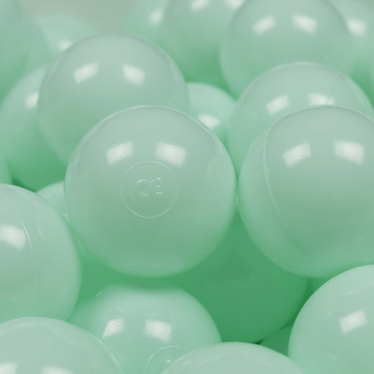 Balles de jeu ø7cm 200 pièces menthe clair 