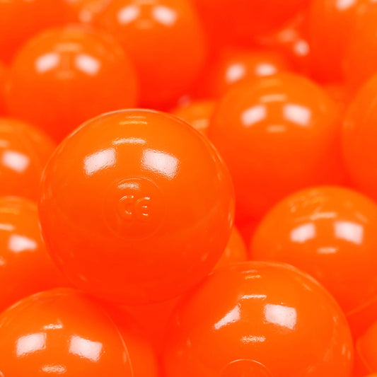 Balles de jeu ø7cm 100 pièces orange