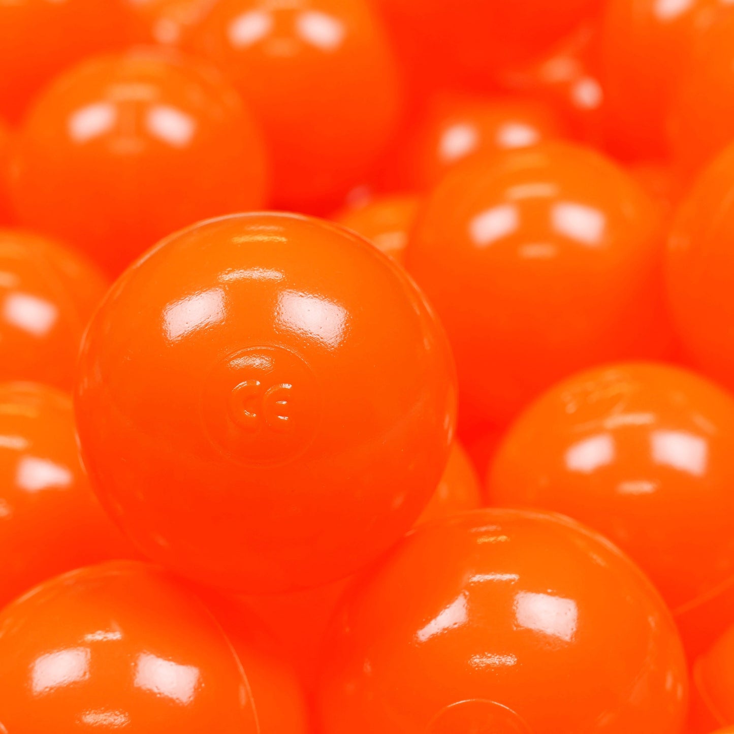 Balles de jeu ø7cm 500 pièces orange