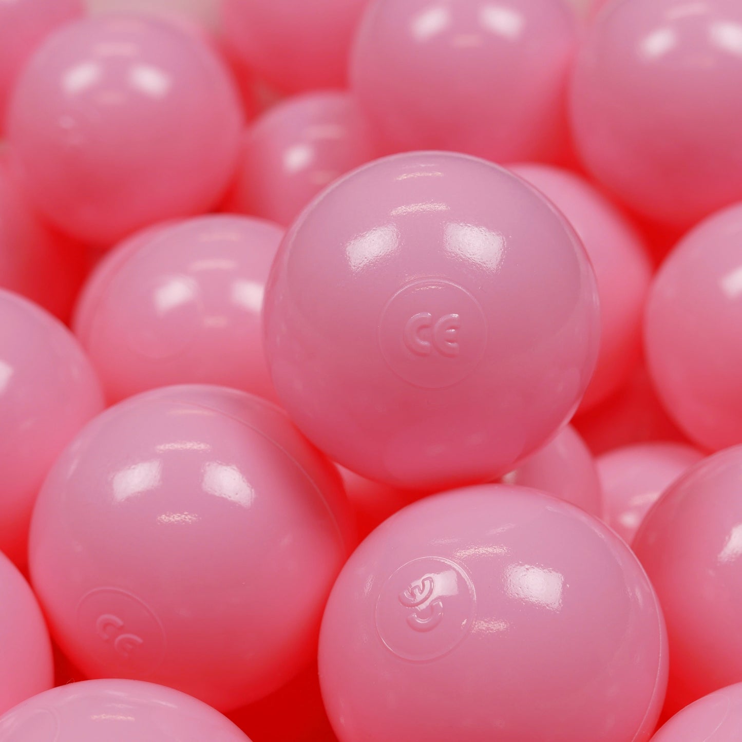 Balles de jeu ø7cm 50 pièces puder rosa
