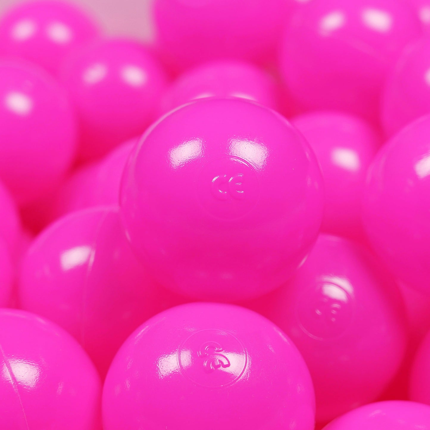 Balles de jeu ø7cm 50 pièces rose