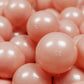 Balles de jeu ø7cm 50 pièces or rose