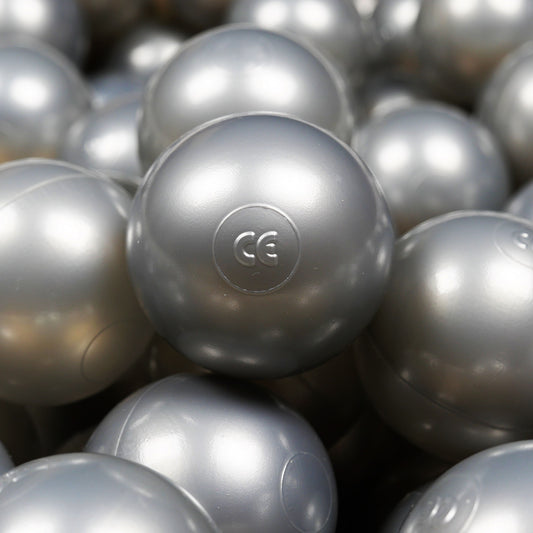 Balles de jeu ø7cm 150 pièces argent