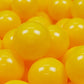 Balles de jeu ø7cm 50 pièces jaune