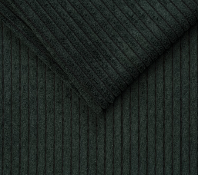 Tapis de jeu 160cm pour bébé, rond pliable, Velours Côtelé Beige