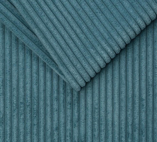 Tapis de jeu 160cm pour bébé, rond pliable, Velours Côtelé Beige