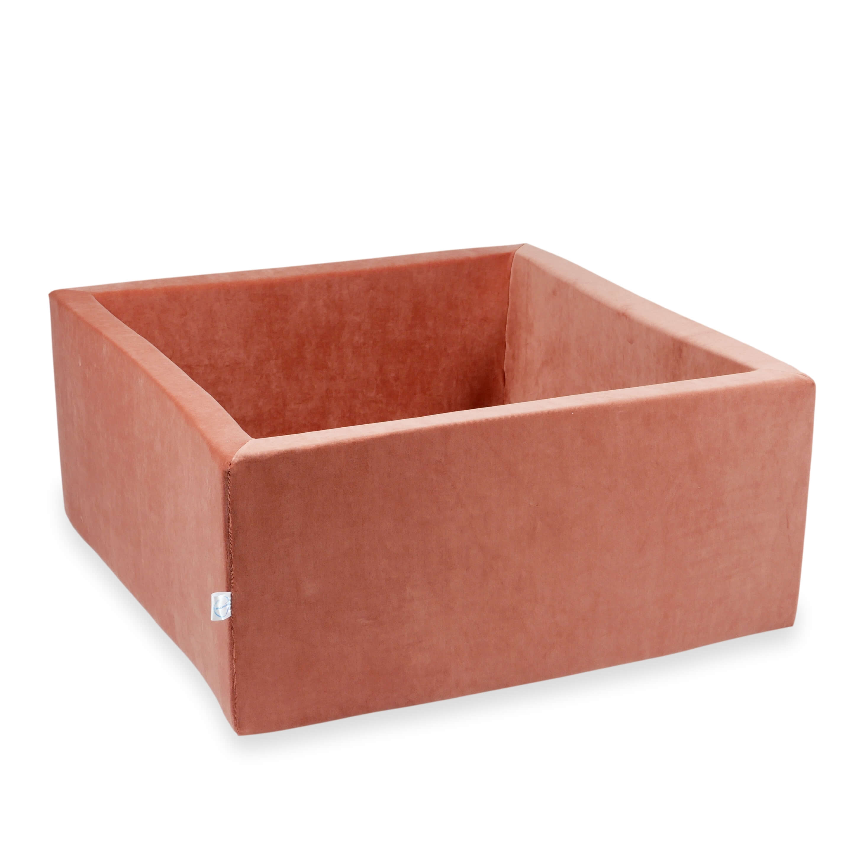 Piscine à balles carrée 90x90x40 cm Velvet Soft canyon clay sans balles