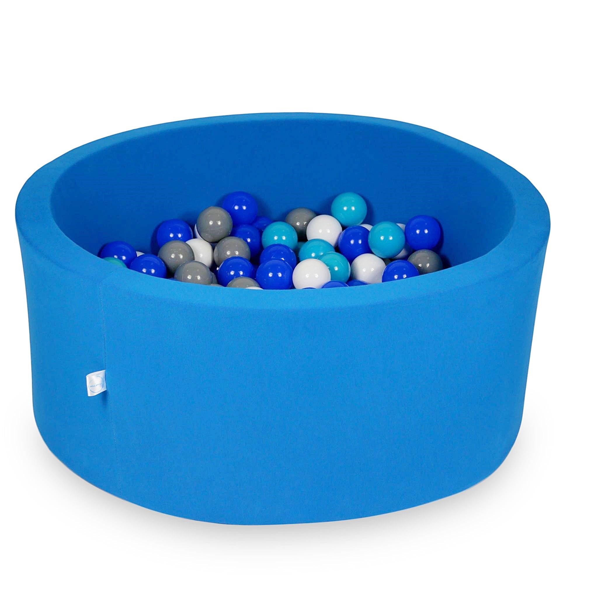 Piscine à balles en bleue 90x40 cm avec 300 balles
