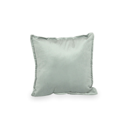 Petit coussin de jeu pour canapé en velours gris