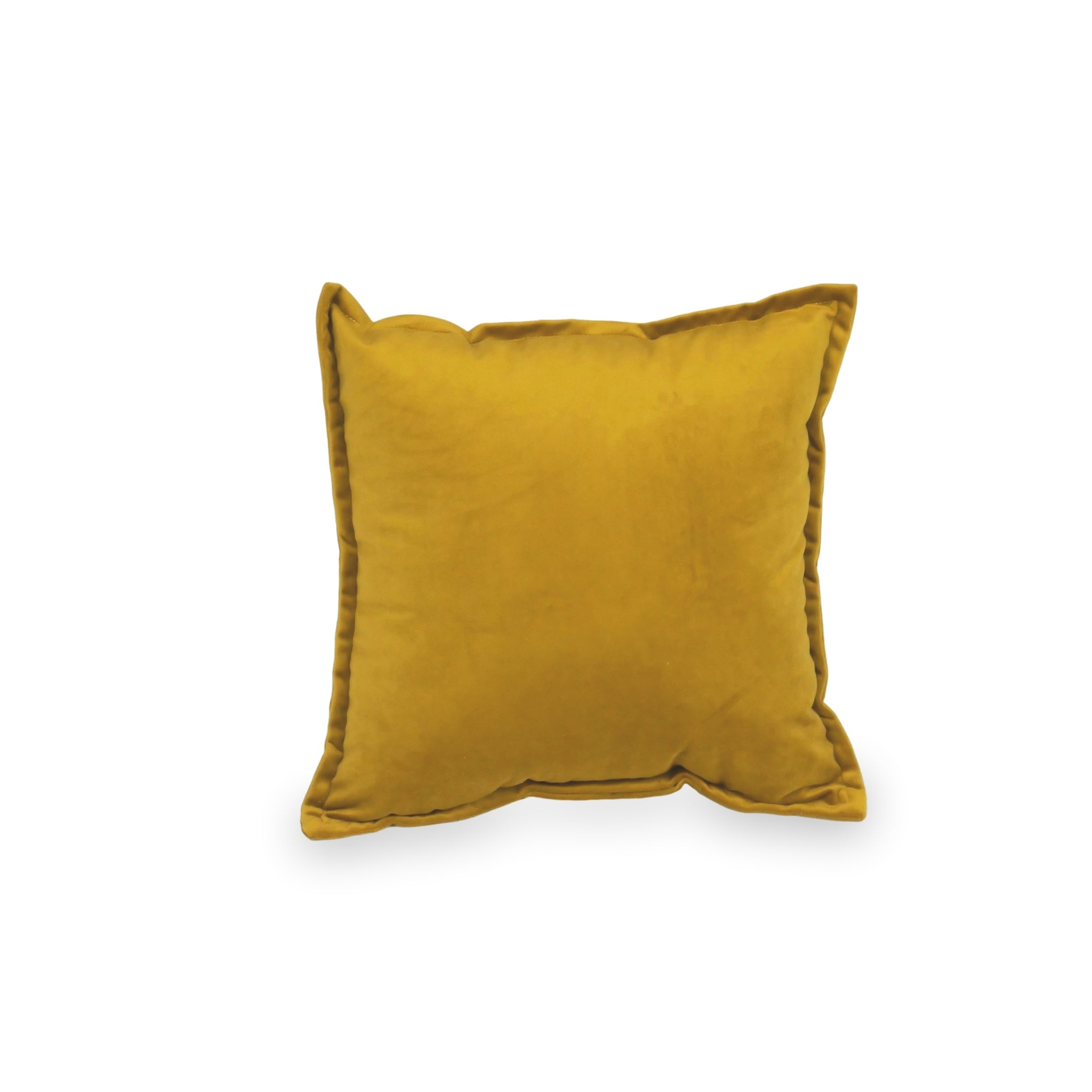 Petit coussin de jeu pour canapé en velours doré