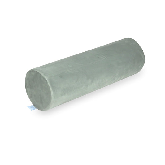 Rouleau moyen pour canapé en velours gris