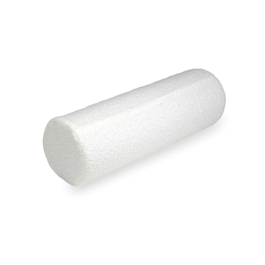 Rouleau moyen pour canapé en bouclé blanc