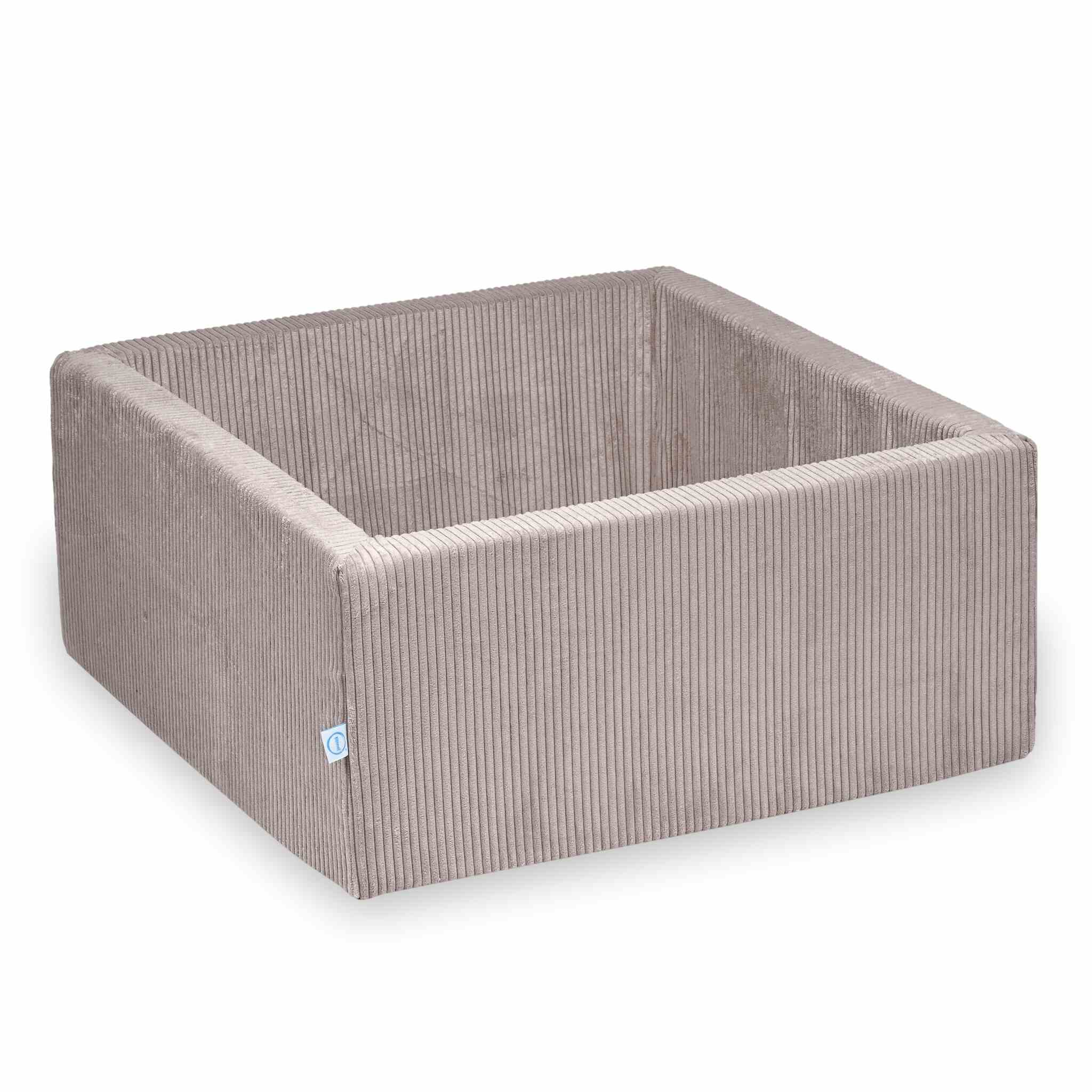 Corduroy ball pit
