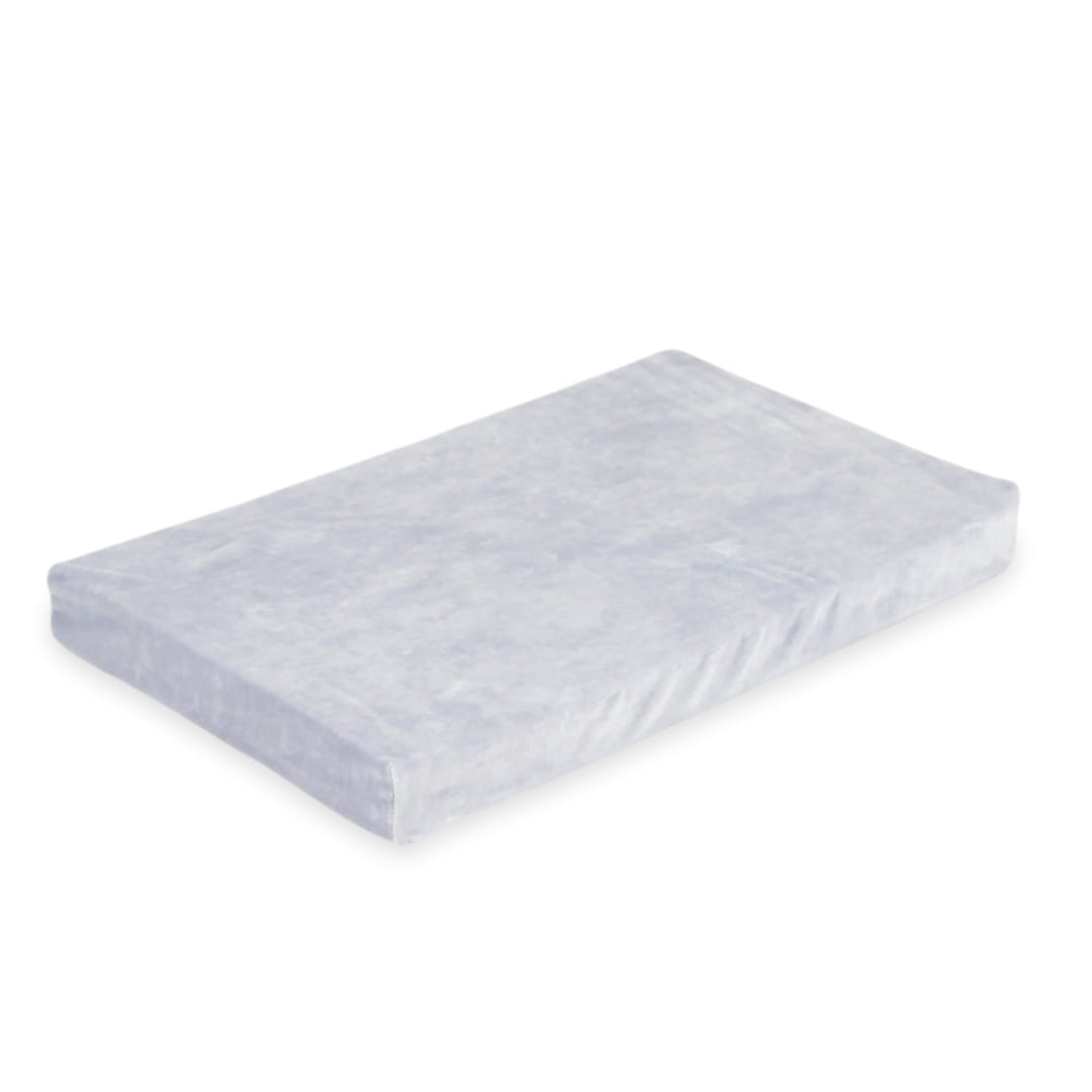 Tapis en mousse pour aire de jeux, velvet soft gris clair