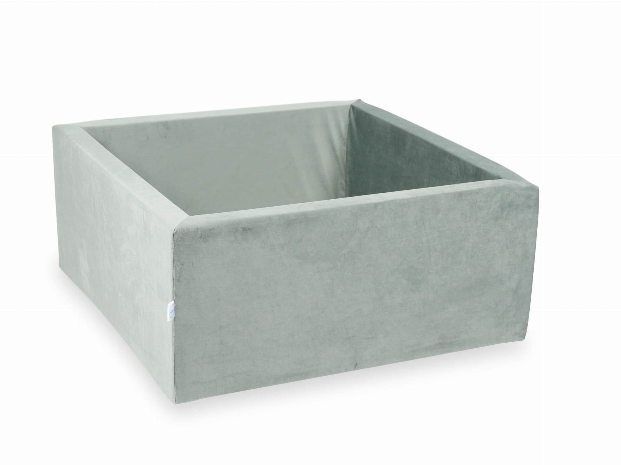 Piscine à Balles 90x90x40 Velvet grise sans balles