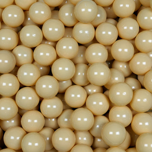 Balles de jeu ø7cm 50 pièces beige