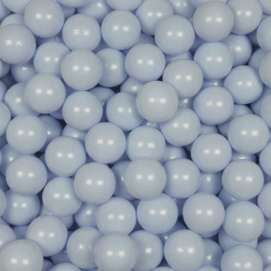 Balles de jeu ø7cm 50 pièces perle bleu clair