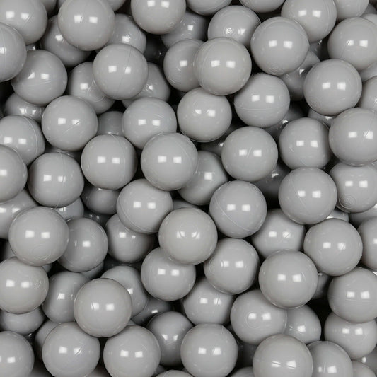 Balles de jeu ø7cm 50 pièces gris