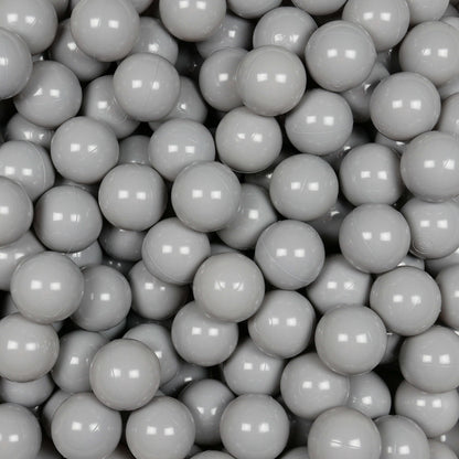 Balles de jeu ø7cm 100 pièces gris