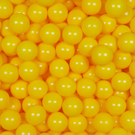 Balles de jeu ø7cm 100 pièces jaune