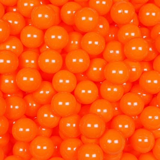 Balles de jeu ø7cm 100 pièces orange
