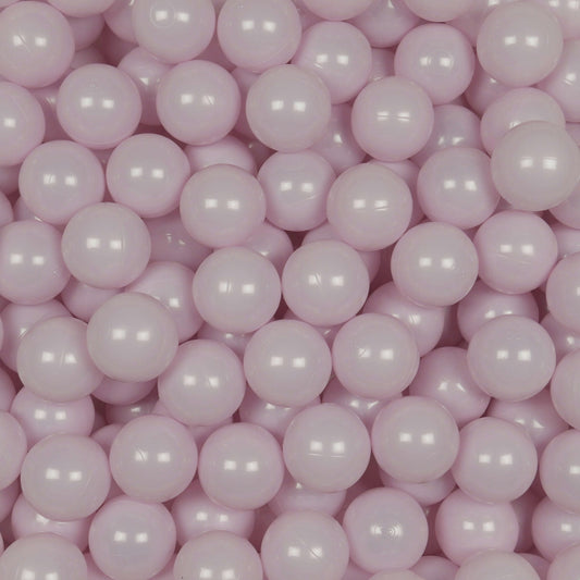Balles de jeu ø7cm 100 pièces perle rose clair