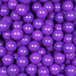 Balles de jeu ø7cm 200 pièces violet
