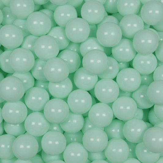 Balles de jeu ø7cm 200 pièces menthe clair 