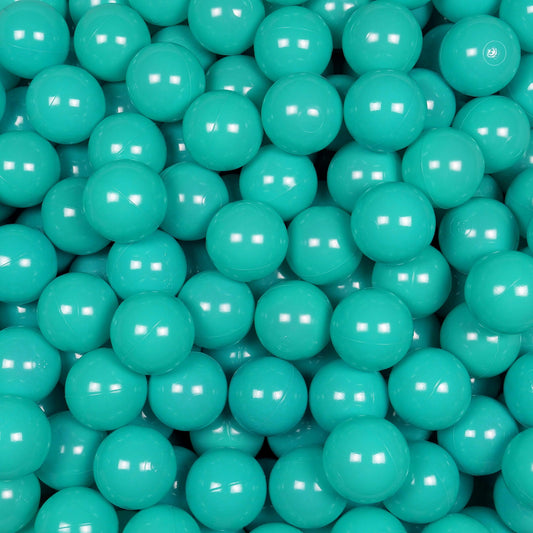 Balles de jeu ø7cm 200 pièces turquise