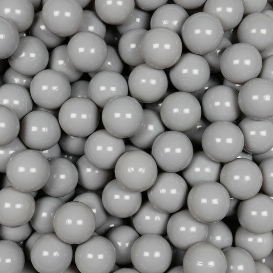 Balles de jeu ø7cm 25 pièces gris