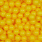 Balles de jeu ø7cm 25 pièces jaune