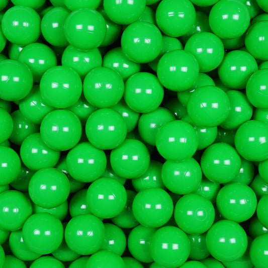 Balles de jeu ø7cm 25 pièces vert