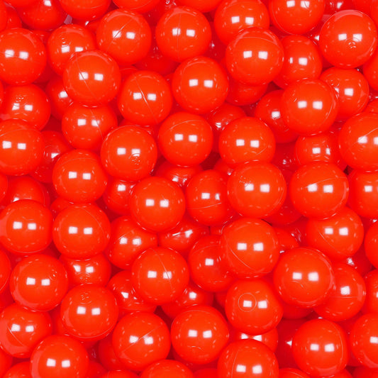 Balles de jeu ø7cm 300 pièces rouge