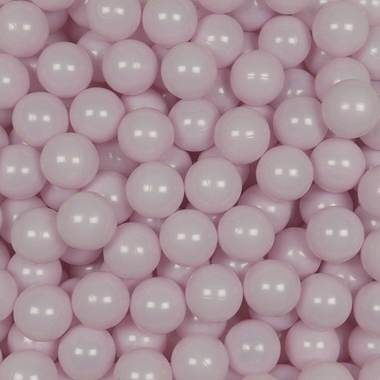 Balles de jeu ø7cm 400 pièces perle rose clair