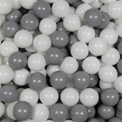 Balles de jeu ø7cm 400 pièces blanc, gris