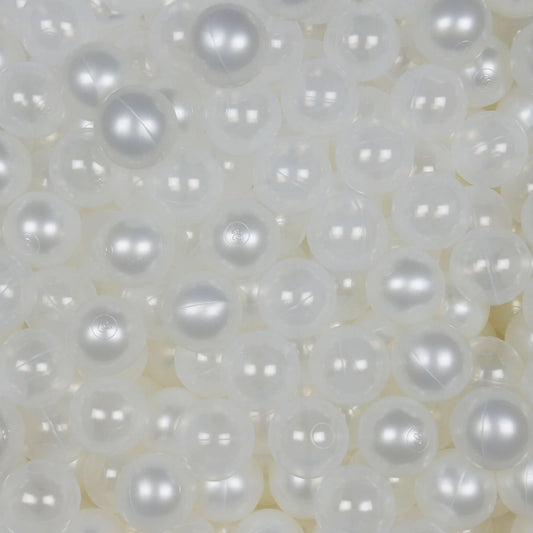 Balles de jeu ø7cm 400 pièces perle, transparent