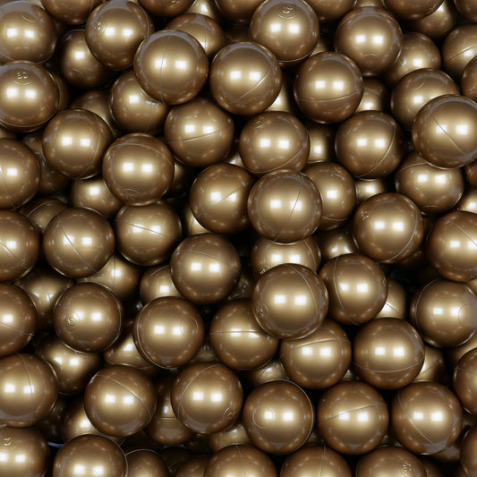Balles de jeu ø7cm 500 pièces vieil or