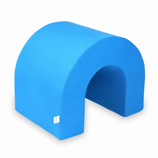Tunnel en mousse pour aire de jeux Bleu