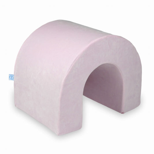 Tunnel en mousse pour aire de jeux Velvet Soft Rose Clair