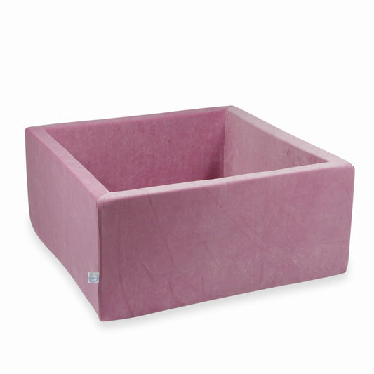 Piscine à Balles 90x90x40 Velvet Soft rose sans balles