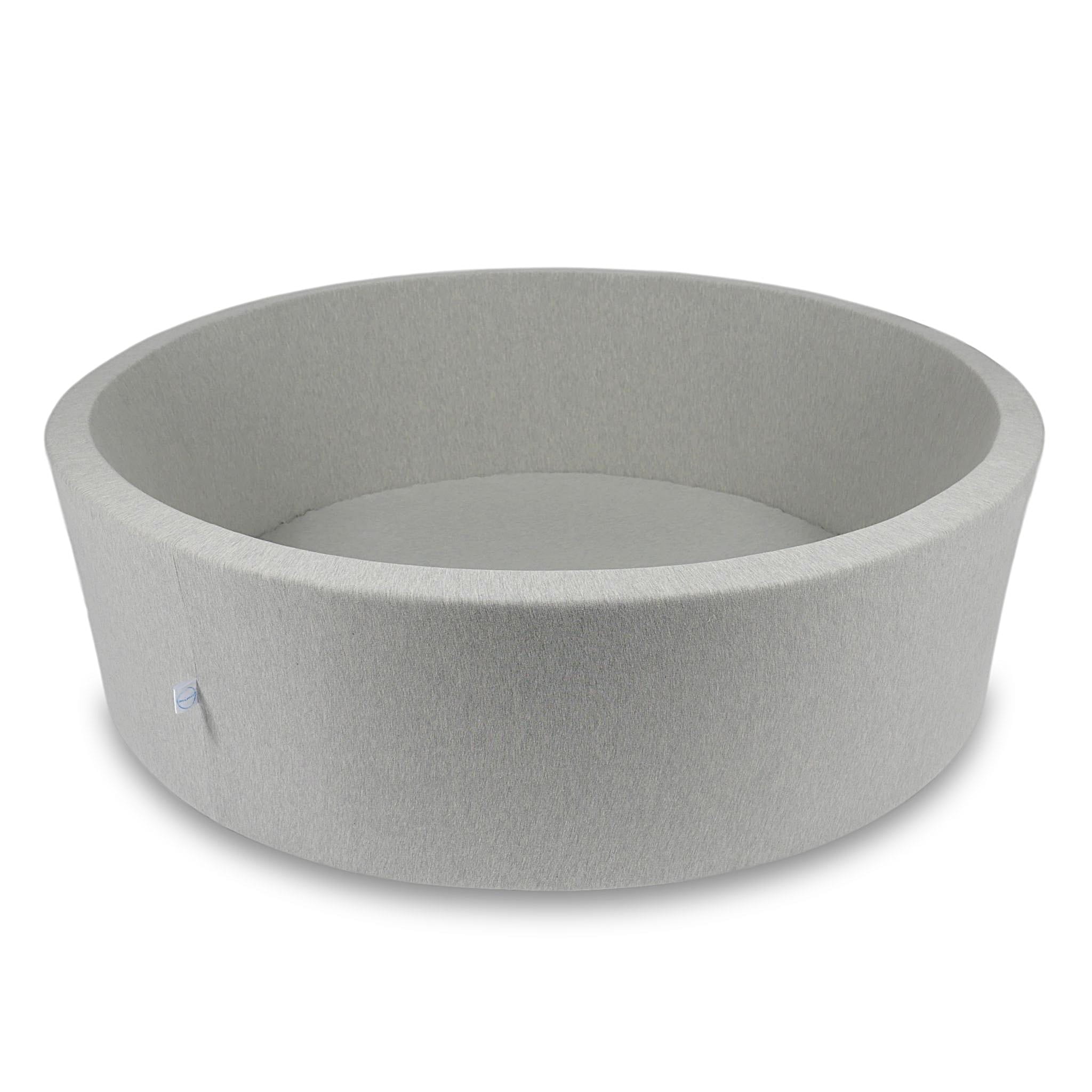 Piscine à Balles 130x40cm gris clair sans balles